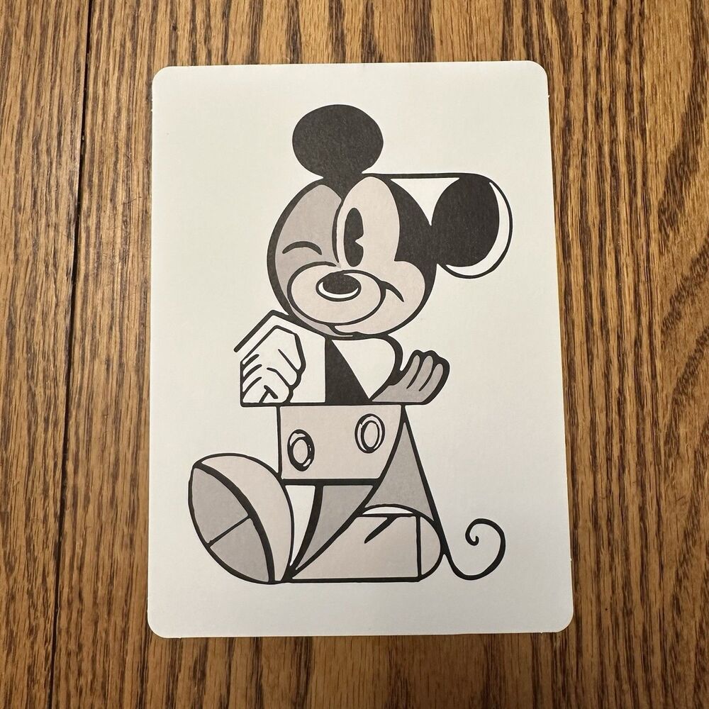 Disney Special Edition Artwork Postcard Mickey Mouse 5”X7”